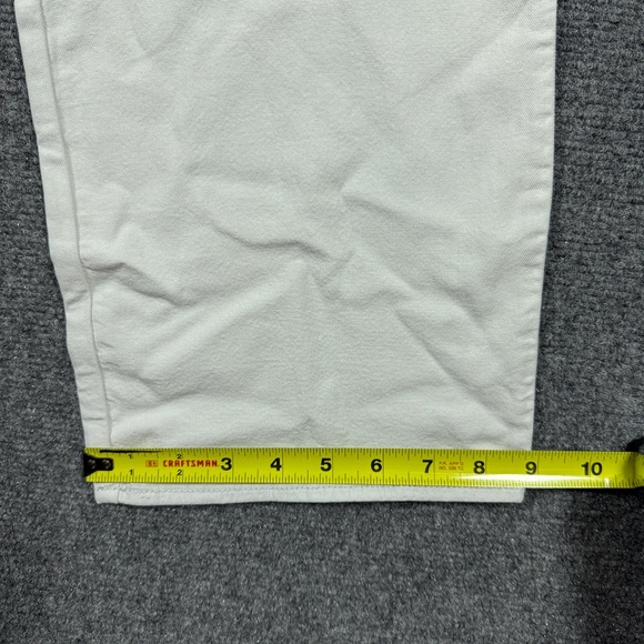 NWT Linksoul Bamboo Cotton Stretch Straight Pants in Chalk Light Blue Size 40x32 - Picture 10 of 11